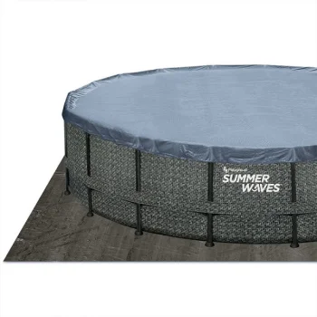 Okrugli bazen sa metalnim ramom Elite 488x122cm Summer Waves Herringbone-2